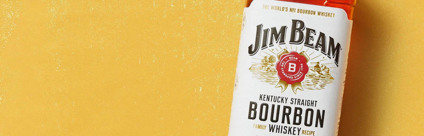 Jim Beam White Whiskey background